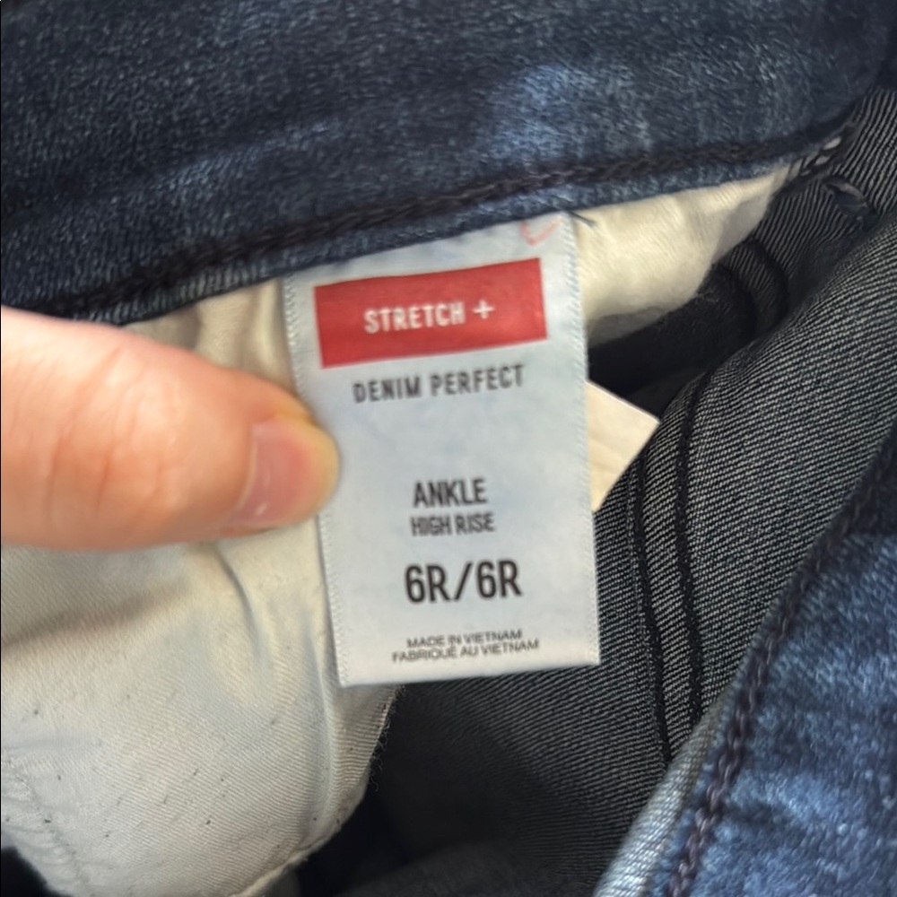 Express Blue Skinny Jeans